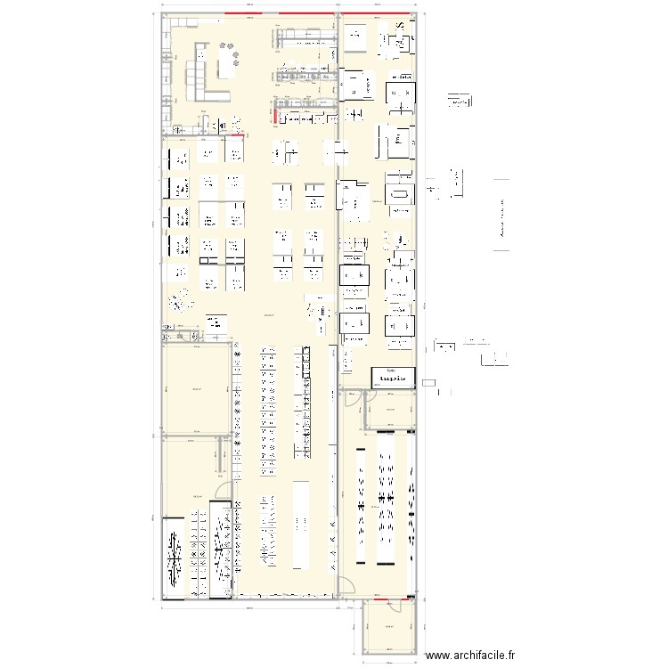 modif nouvelle vente 4. Plan de 8 pièces et 809 m2