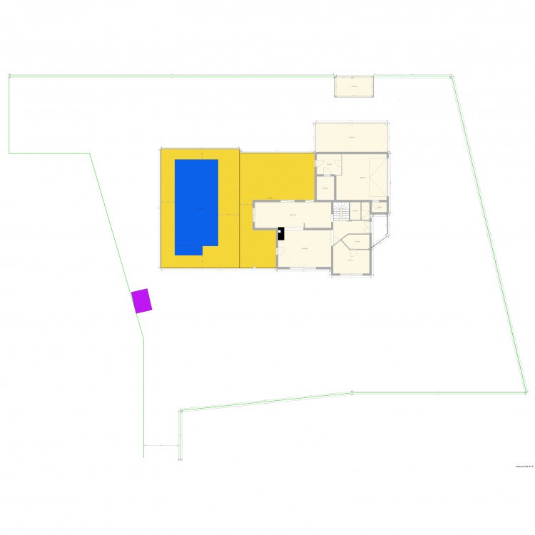 maison compléte avec extensions. Plan de 0 pièce et 0 m2