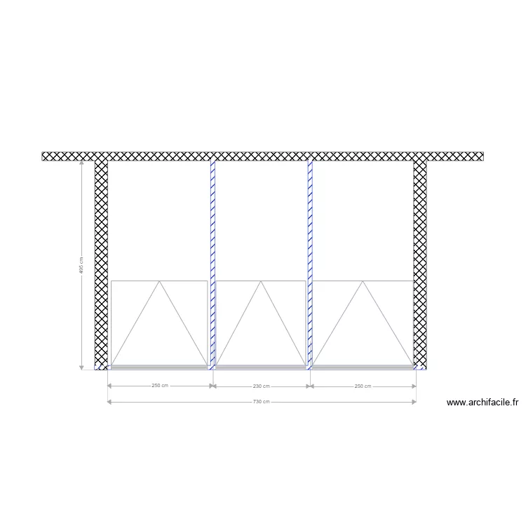 Parking GOURAN places C36 C37 C38. Plan de Parking GOURAN places C36 C37 C38. Plan de