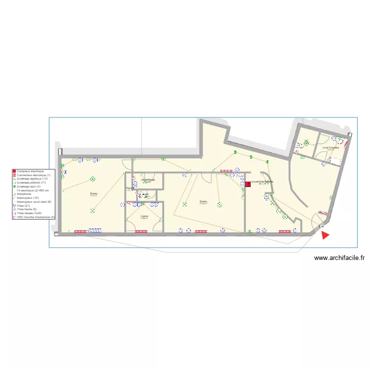 Cespedes Actuel Plan &eacute;lec. Plan de 