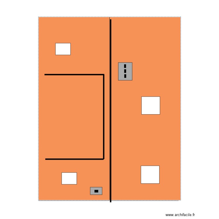 plan toiture actuelle fourqueux. Plan de 0 pièce et 0 m2