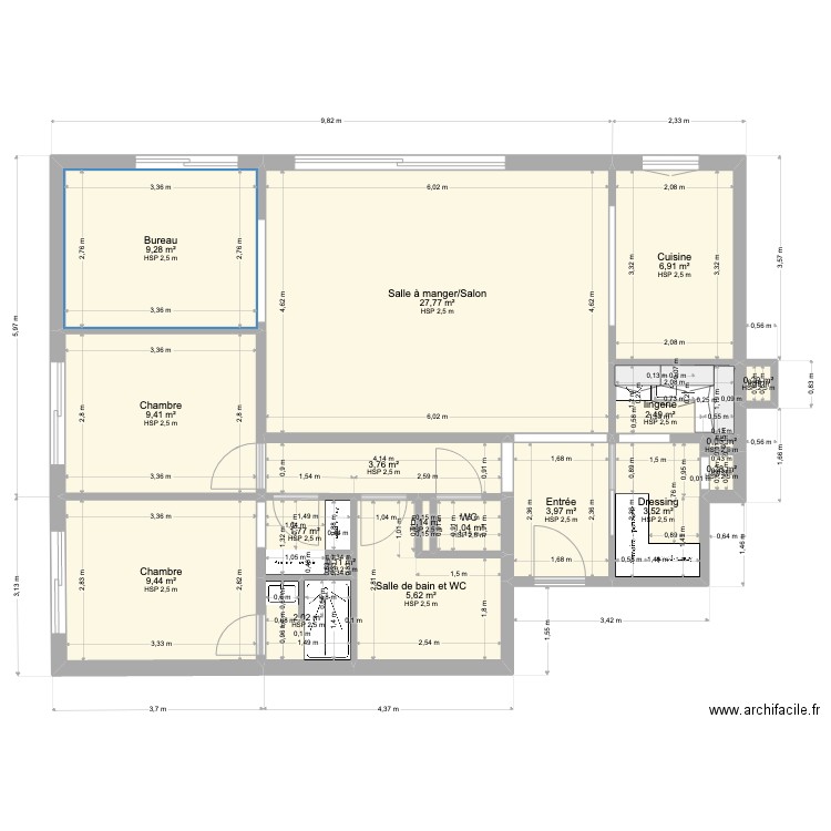EMILIE. Plan de 0 pièce et 0 m2