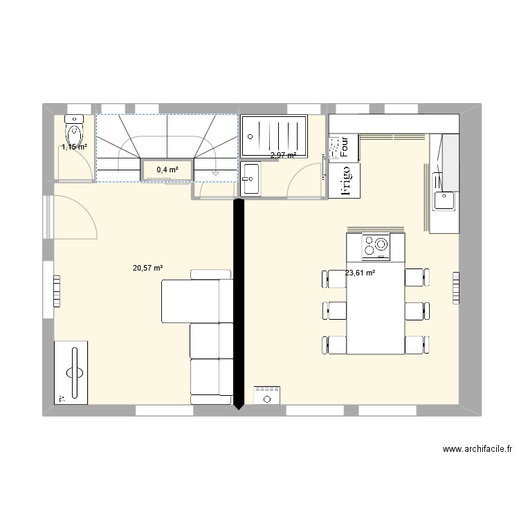rdc. Plan de 0 pièce et 0 m2
