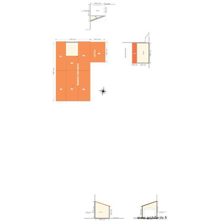 Projet Christian et Renée. Plan de 0 pièce et 0 m2