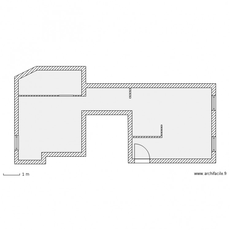 appart T2. Plan de 0 pièce et 0 m2