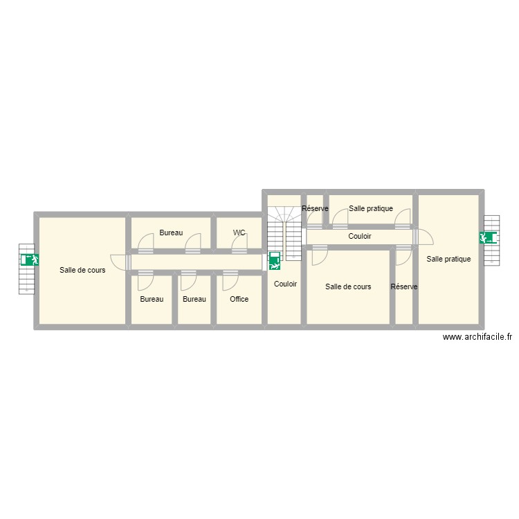 IFSI 1. Plan de 0 pièce et 0 m2