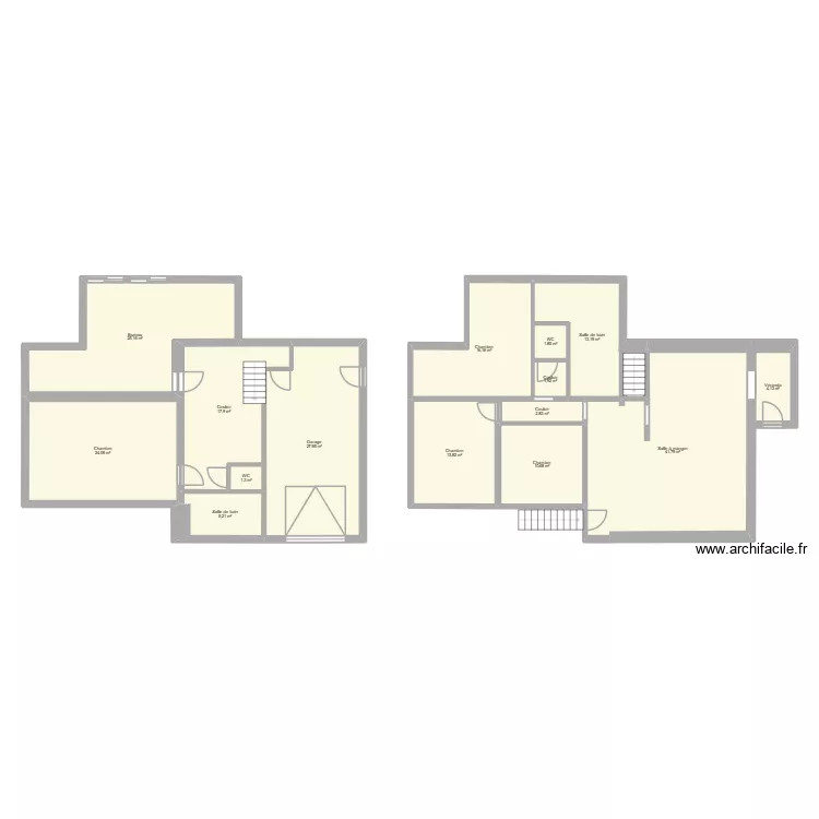 Maison LRSY. Plan de 