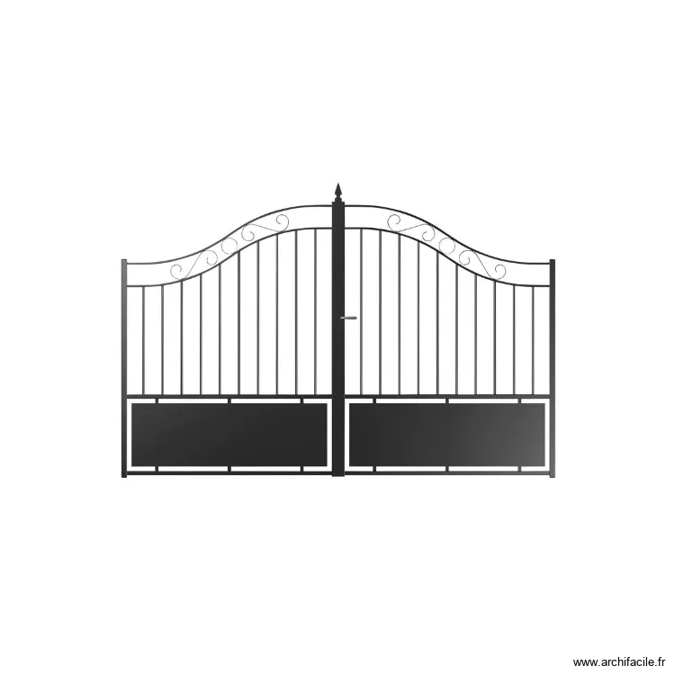 portail. Plan de portail. Plan de