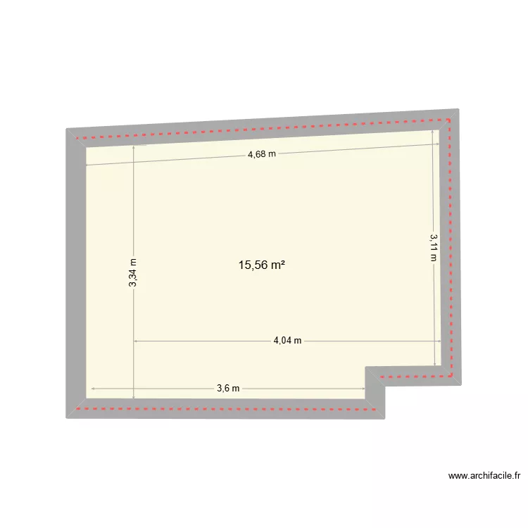 Delzons ch 1. Plan de 1 et 16 m² Delzons ch 1. Plan de 1 et 16 m²