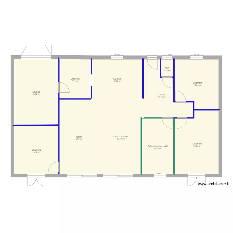 mesure. Plan de mesure. Plan de