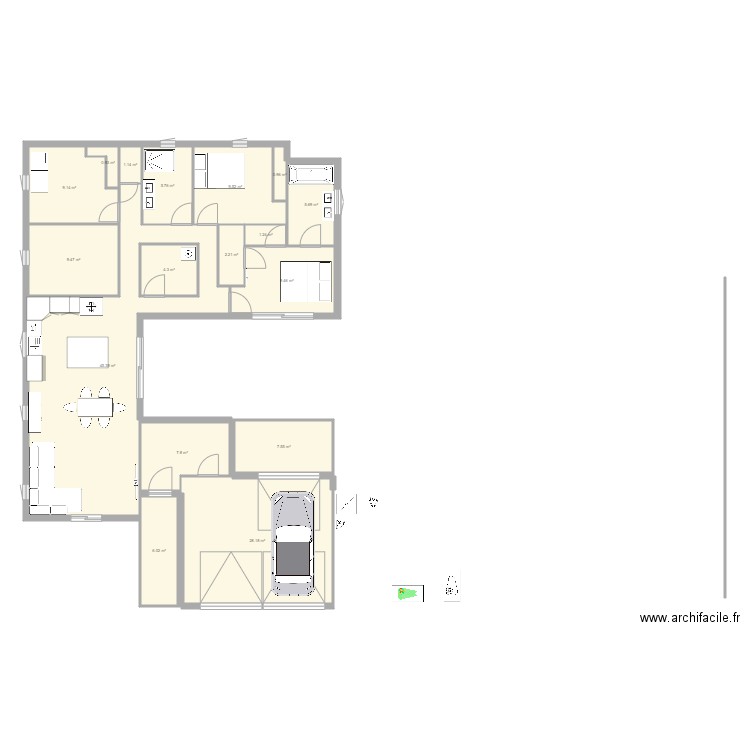 Projet 3. Plan de 0 pièce et 0 m2