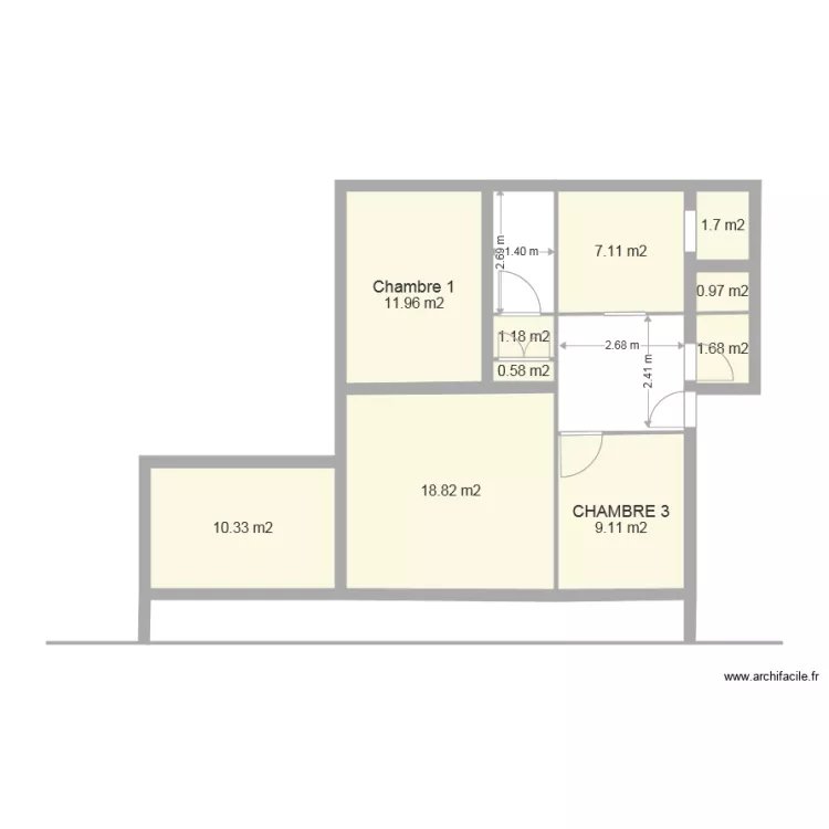 Gilbert. Plan de 