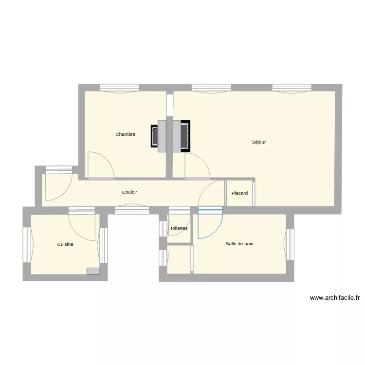 PLan Appart 1. Plan de 