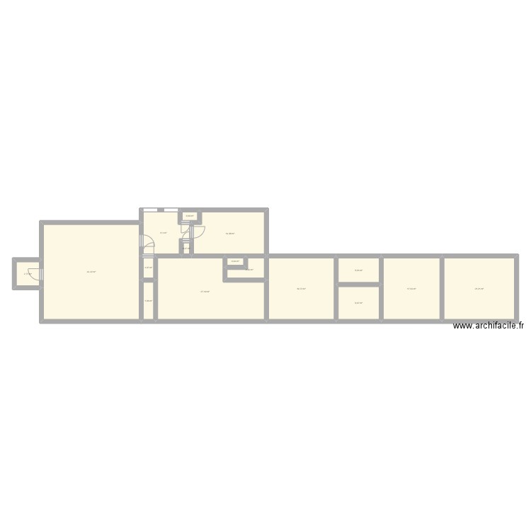 Mettray. Plan de 0 pièce et 0 m2