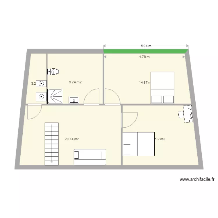 Combles 3. Plan de Combles 3. Plan de