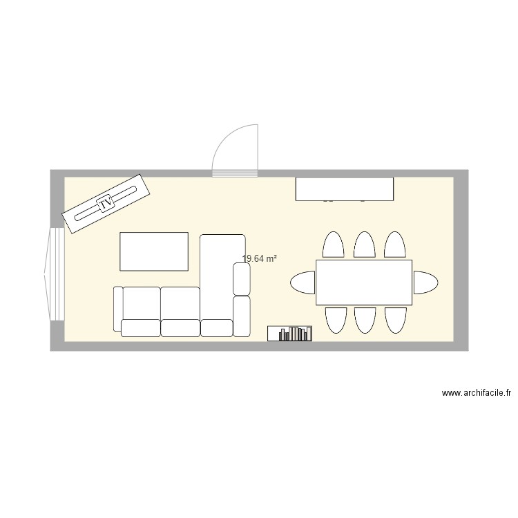 salon1. Plan de 0 pièce et 0 m2