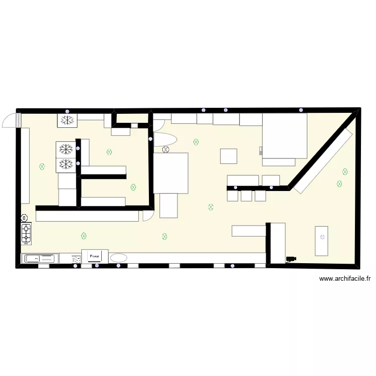 Entreprise Alizay. Plan de 