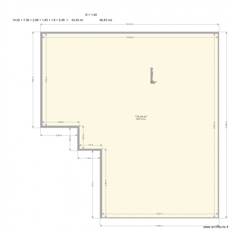 cuvelage cave sarrail . Plan de 0 pièce et 0 m2