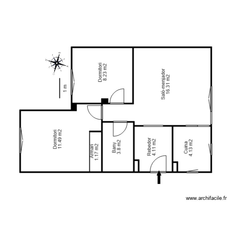 EL MEU POBLE BLOC 5 E5 ARINSAL. Plan de 0 pièce et 0 m2