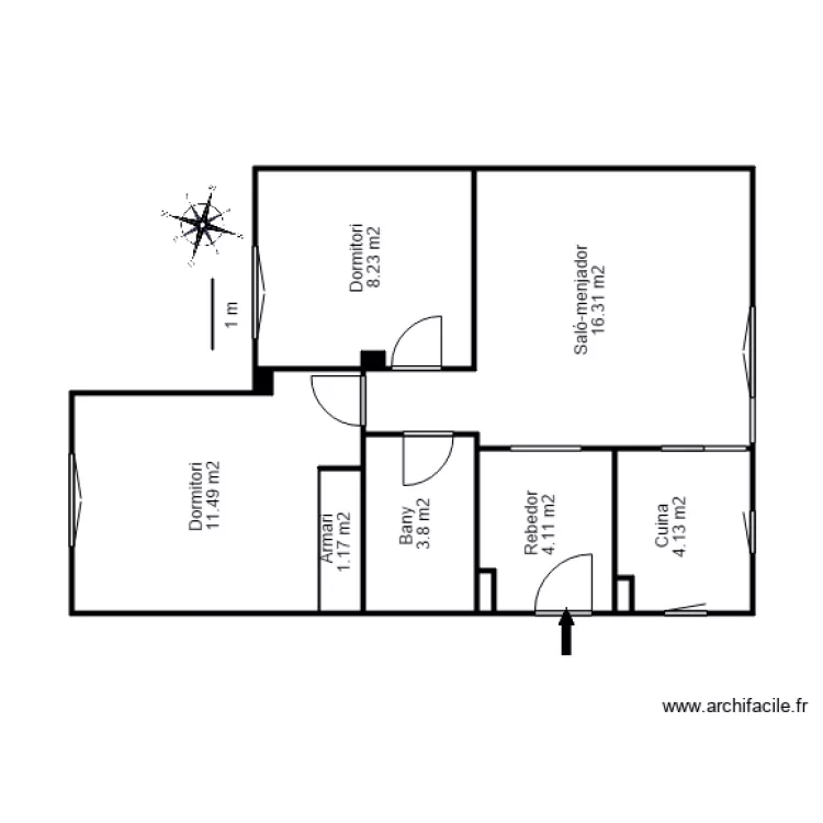 EL MEU POBLE BLOC 5 E5 ARINSAL. Plan de 