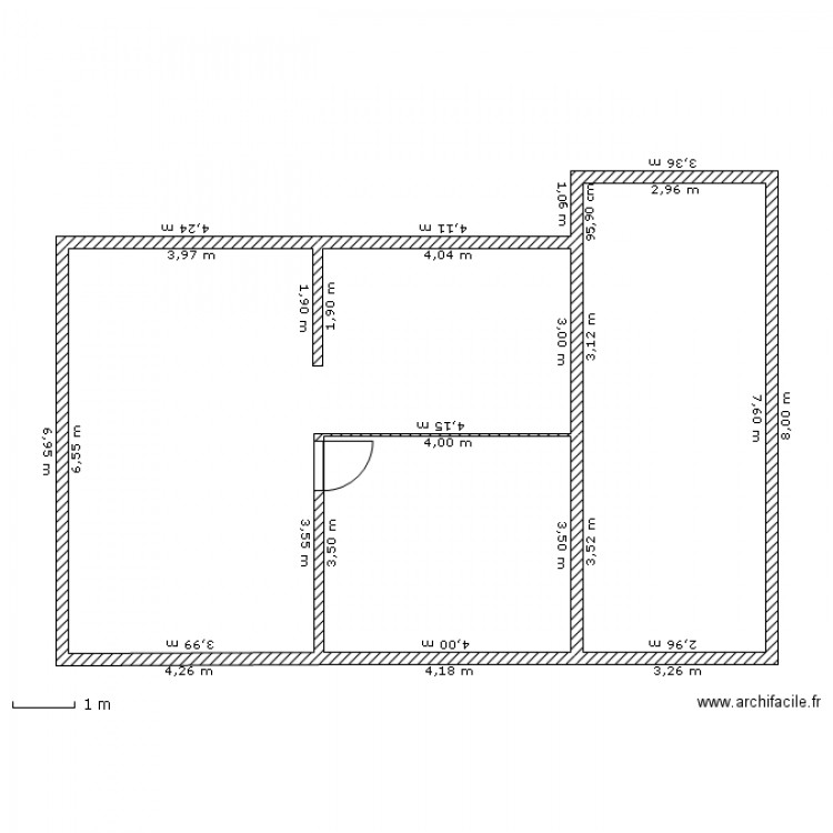 Hossegor Etage. Plan de 0 pièce et 0 m2