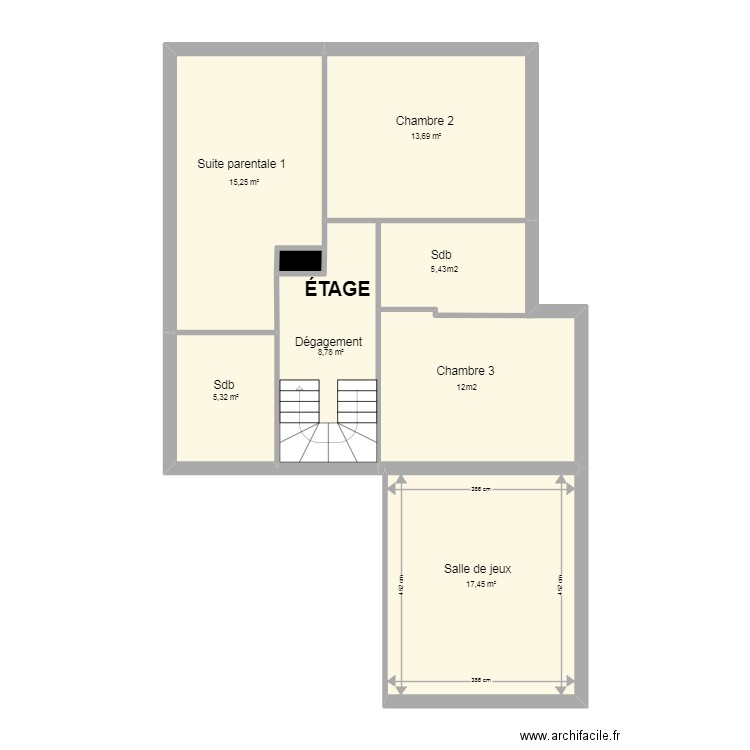 titre. Plan de 0 pièce et 0 m2