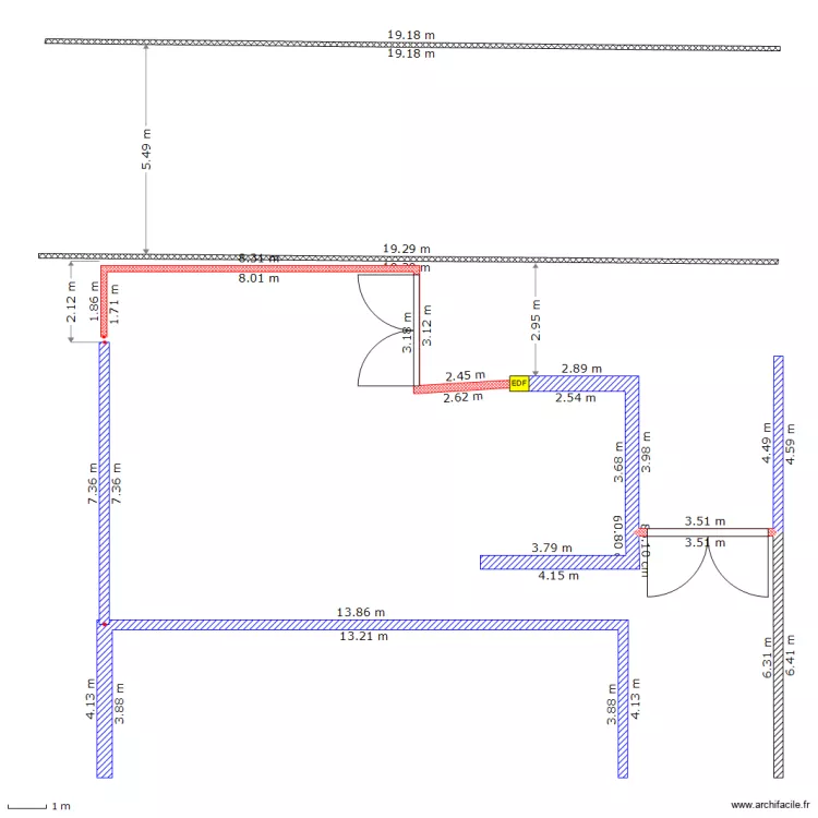 CLOTURE PARKING. Plan de CLOTURE PARKING. Plan de