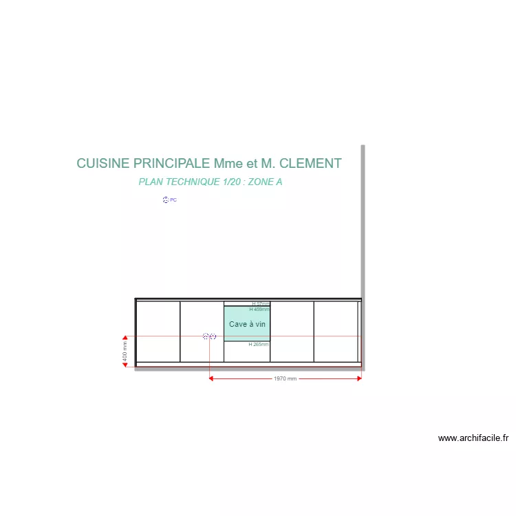 PLAN TECHNIQUE CLEMENT ZONE A. Plan de 