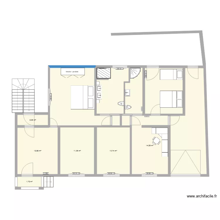 Plan de masse. Plan de 