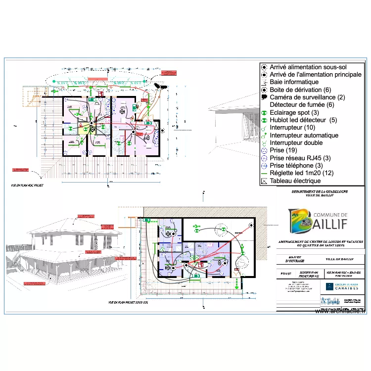 BAT A5 CDL . Plan de 