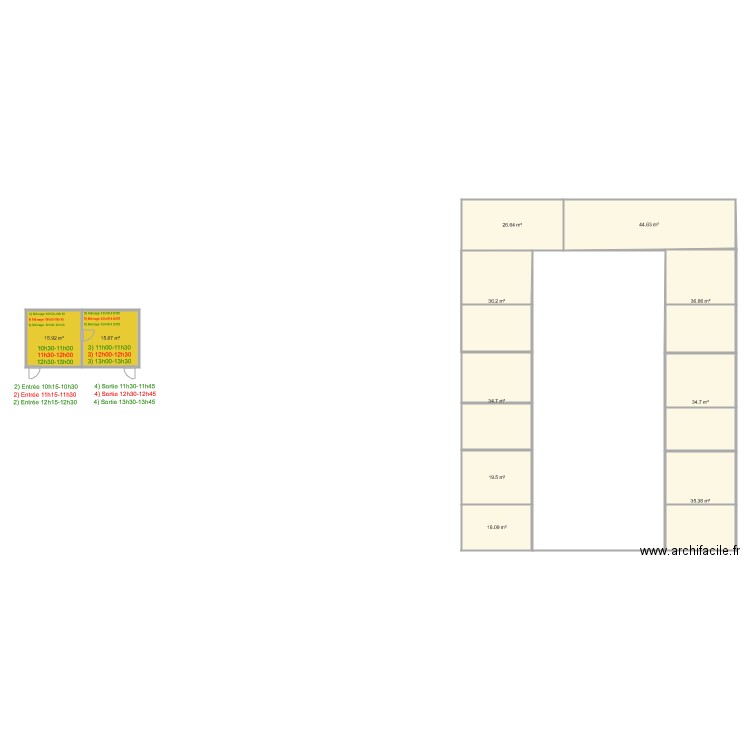 lyon. Plan de 0 pièce et 0 m2