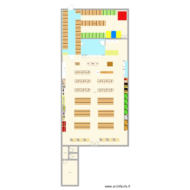 AS88. Plan de 6 pièces et 477 m2