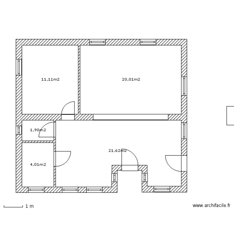 plan de masse. Plan de 0 pièce et 0 m2