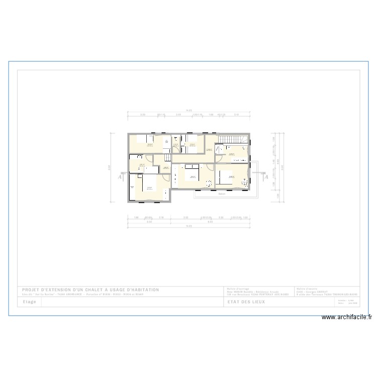 Abondance 1er Opt4. Plan de 0 pièce et 0 m2