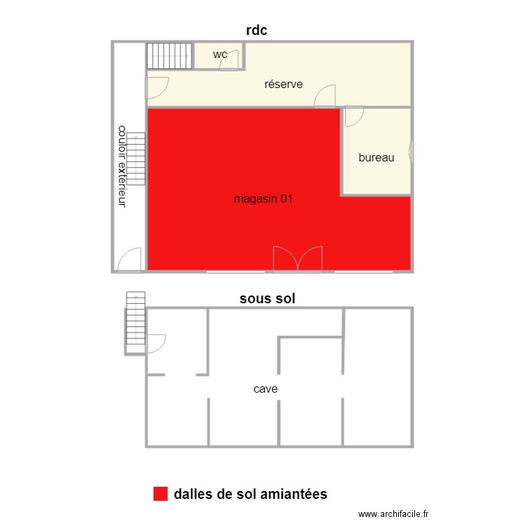 sci la pale. Plan de 0 pièce et 0 m2