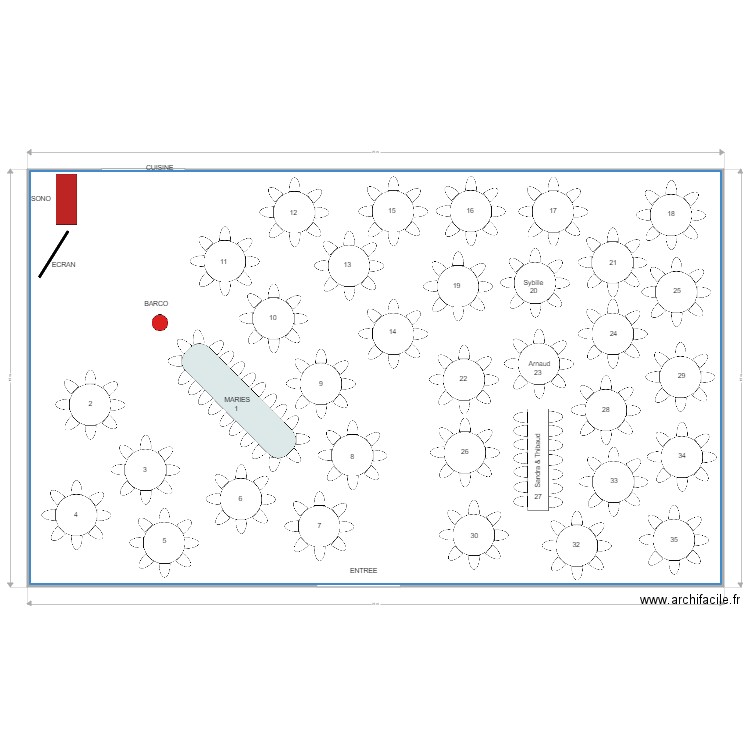 PLAN DE LA TENTE v8. Plan de 0 pièce et 0 m2