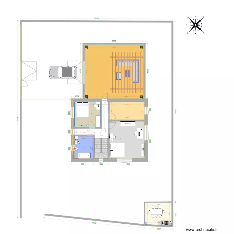 Casa V41 180 etaj. Plan de 