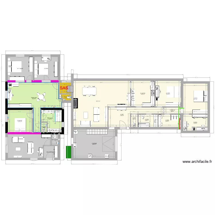   modif stade 1 annexe garde. Plan de 