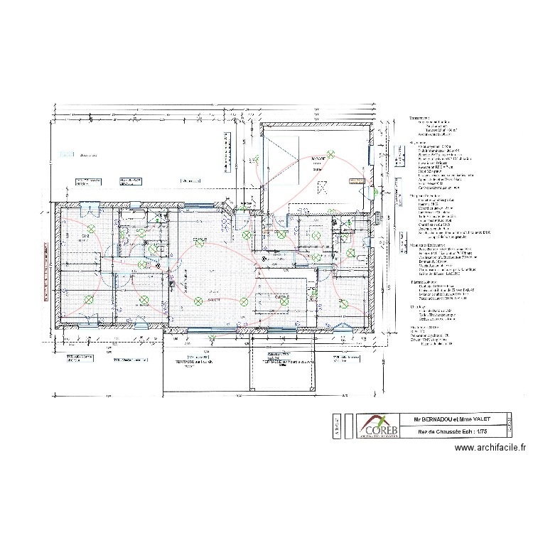 BERNADOU. Plan de 0 pièce et 0 m2
