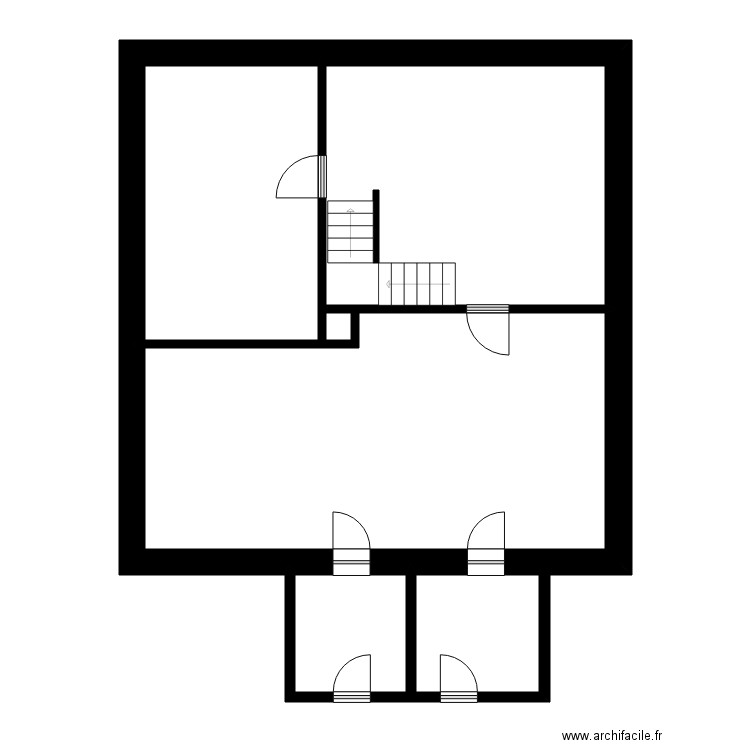 SCI VAL DU CREUE etage. Plan de 22 pièces et 317 m2