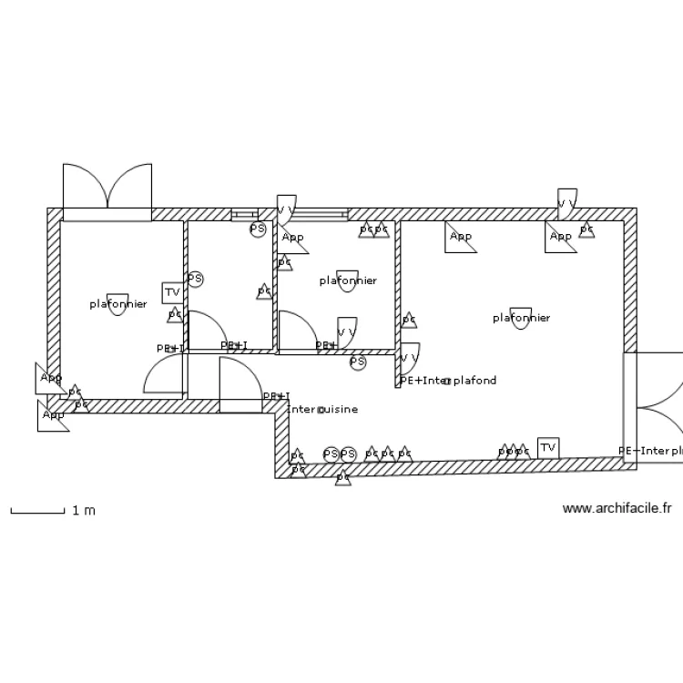 praloup ELEC sans legende. Plan de 