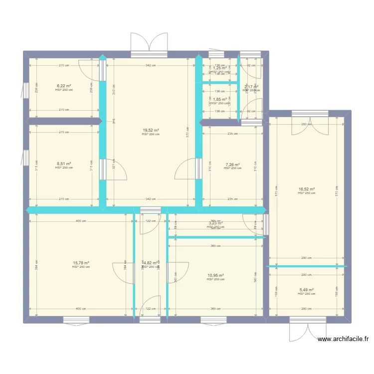 PETIT POINCARE EDL. Plan de 