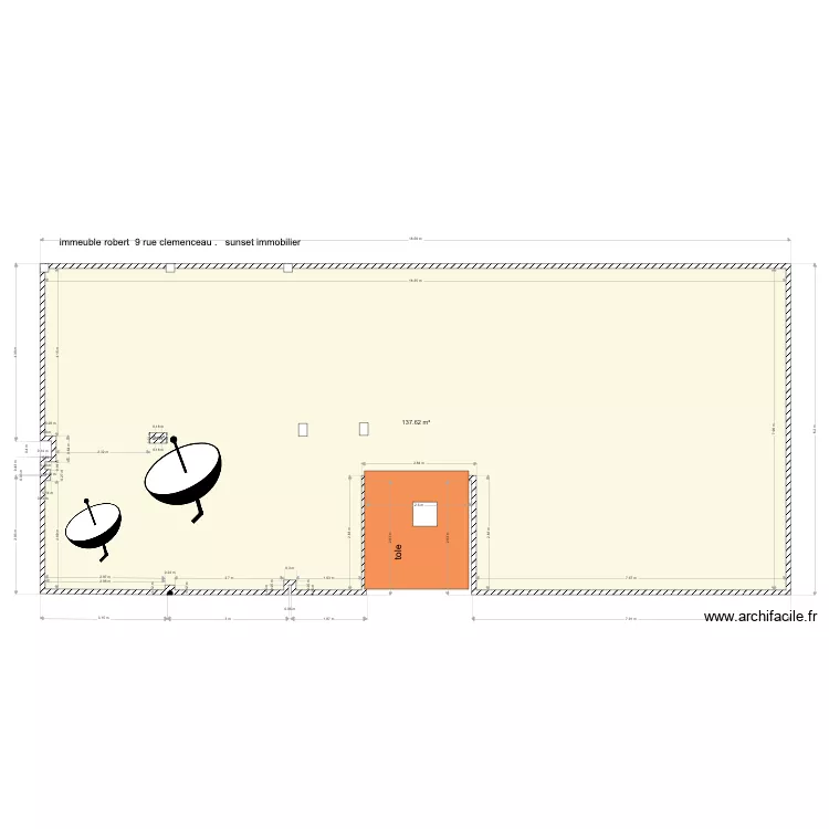 immeuble robert parabol. Plan de 