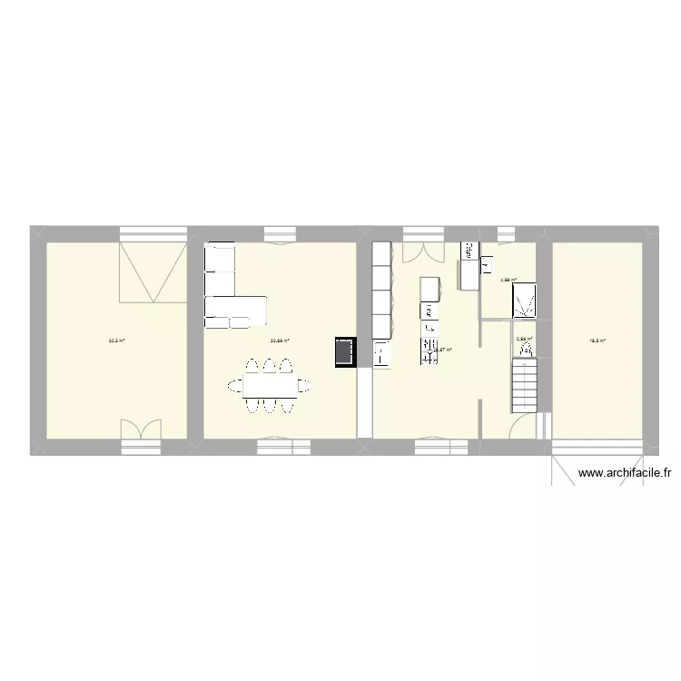 CADOLE RDC. Plan de CADOLE RDC. Plan de