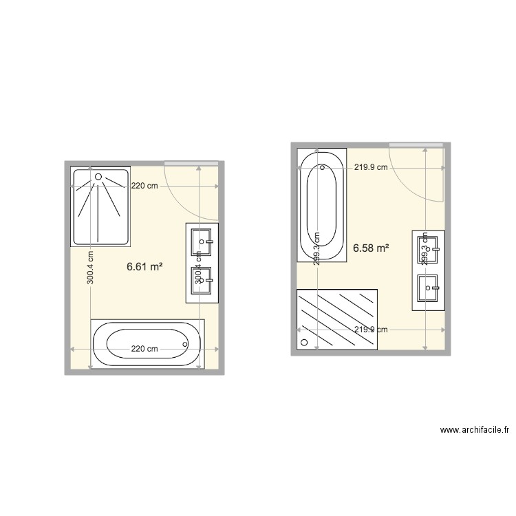 sdb. Plan de 0 pièce et 0 m2