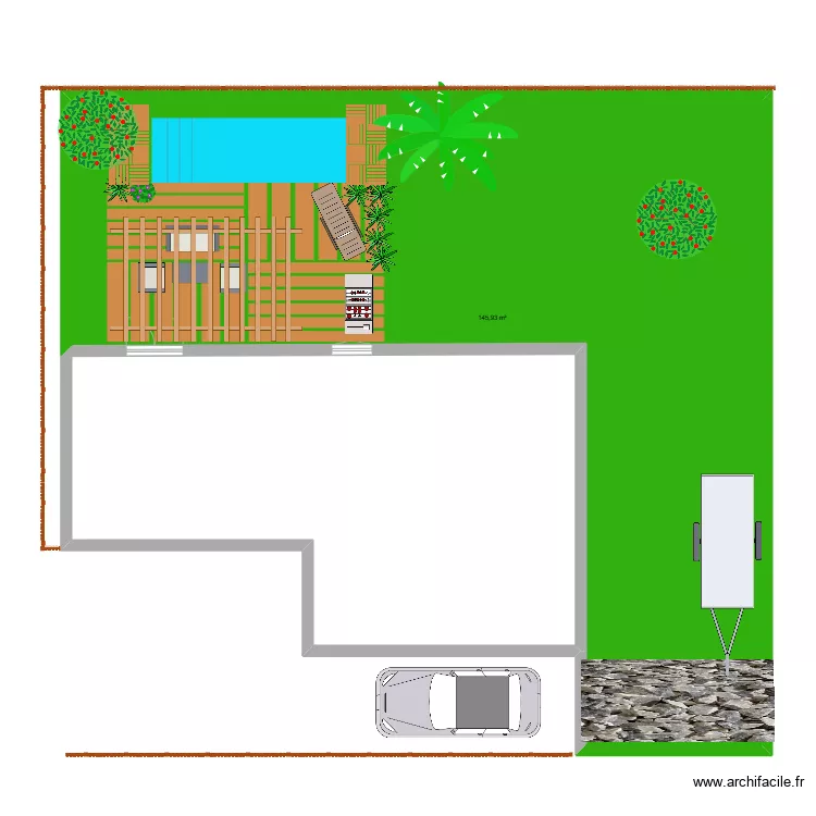 plan container 3. Plan de 