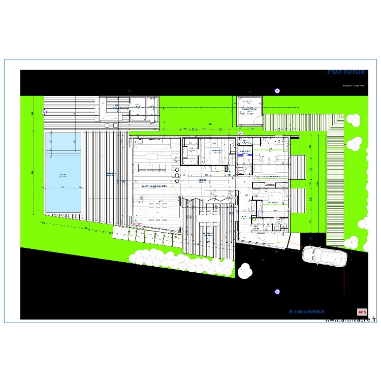 aumiaux élec rdc. Plan de 0 pièce et 0 m2