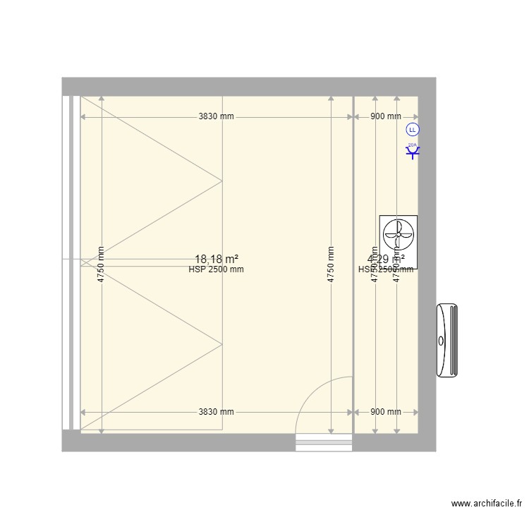 Casa CR GARAGE. Plan de 0 pièce et 0 m2