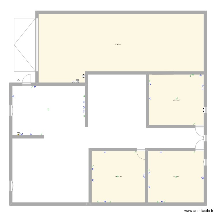 MAISON MOI. Plan de 0 pièce et 0 m2