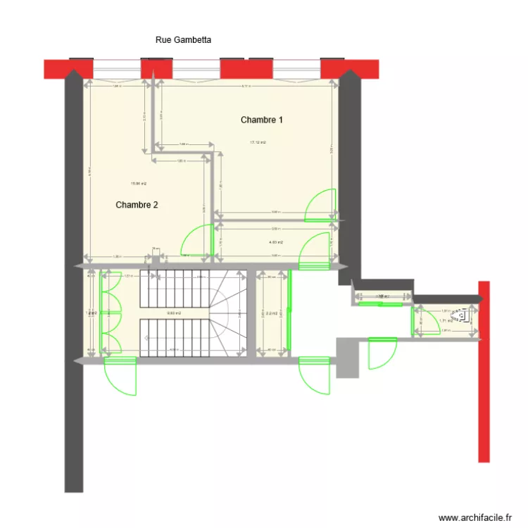 Epernay. Plan de 